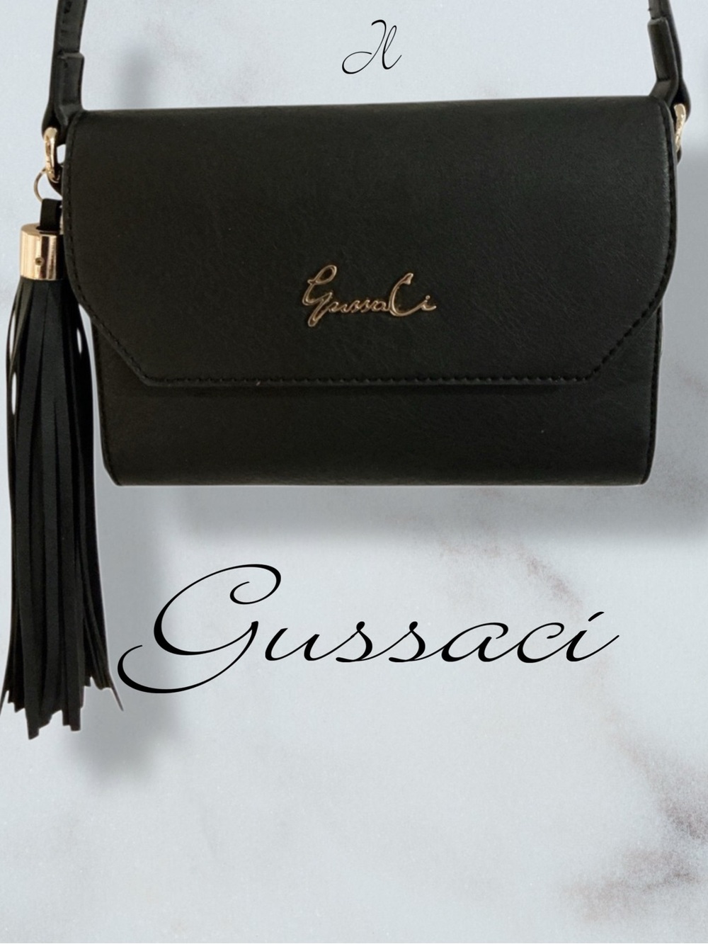 GUSSACI Italy Vegan Leather Crossbody